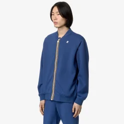 K-WAY Abel Light Spacer - Fleece - Jacket - Man - Blue Fiord Shop
