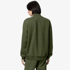 K-WAY Abel Light Spacer - Fleece - Jacket - Man - Green Cypress Shop