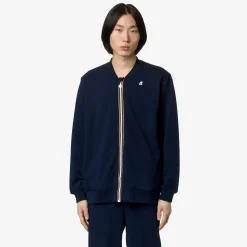 K-WAY Abel Light Spacer - Fleece - Jacket - Man - Blue Depth Clearance