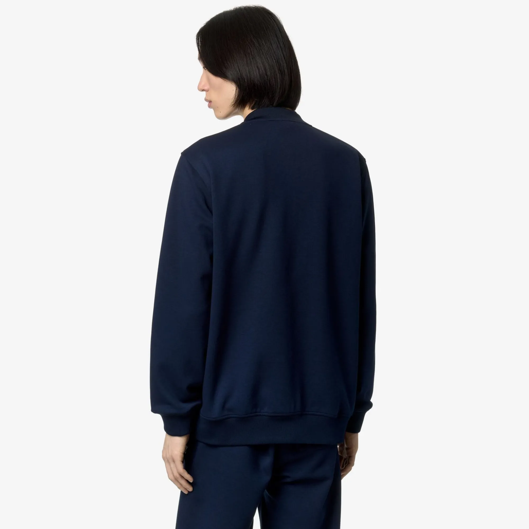 K-WAY Abel Light Spacer - Fleece - Jacket - Man - Blue Depth Clearance