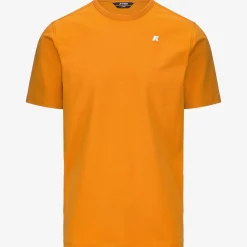 K-WAY Adame Stretch Jersey - T-Shirtstop - T-Shirt - Man - Orange Md Best