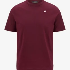 K-WAY Adame Stretch Jersey - T-Shirtstop - T-Shirt - Man - Red Dk Shop