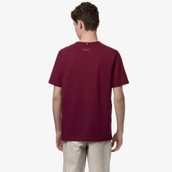 K-WAY Adame Stretch Jersey - T-Shirtstop - T-Shirt - Man - Red Dk Shop