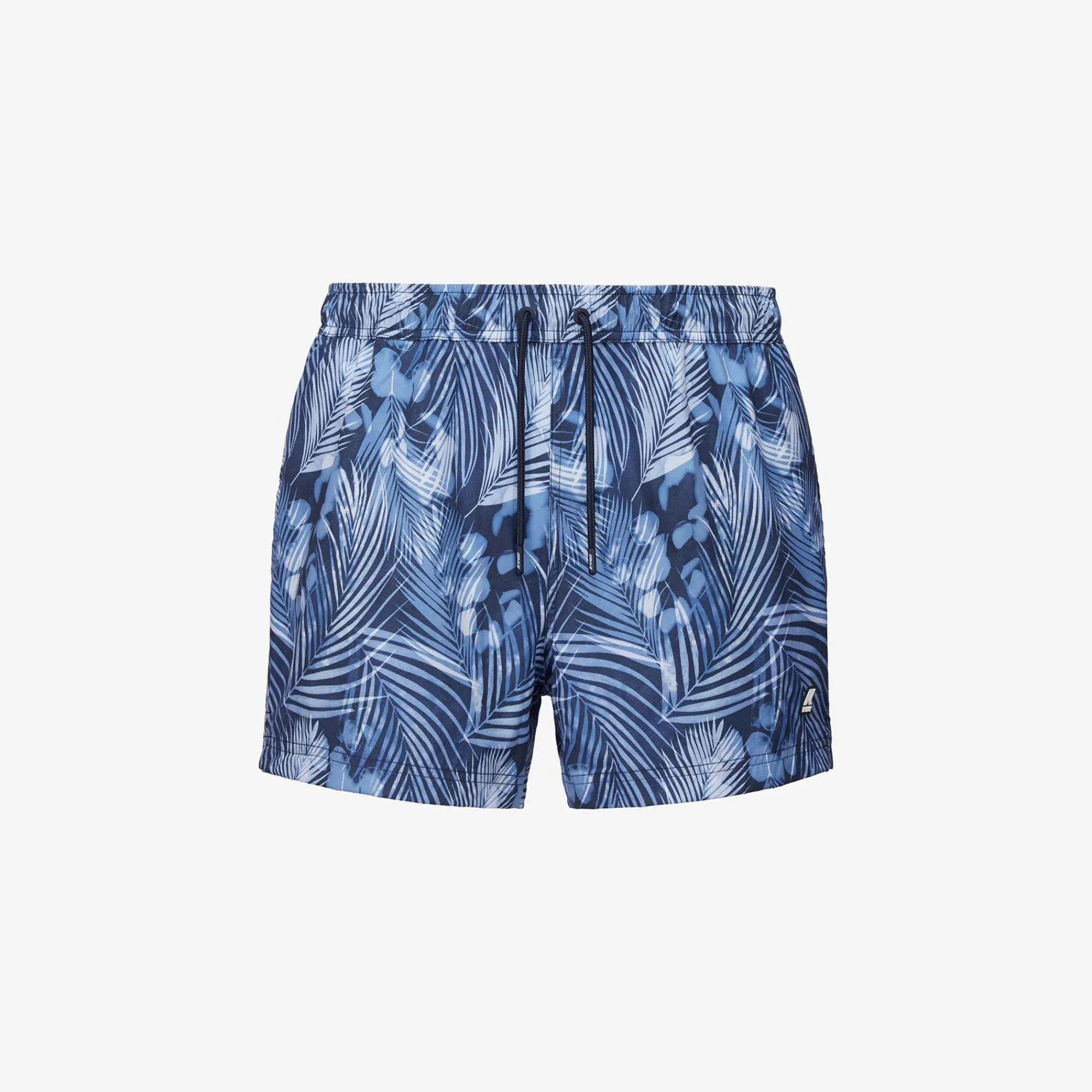 K-WAY Airy Graphic - Bathing Suits - Swimming Trunk - Man - Indigo Jungle Cheap