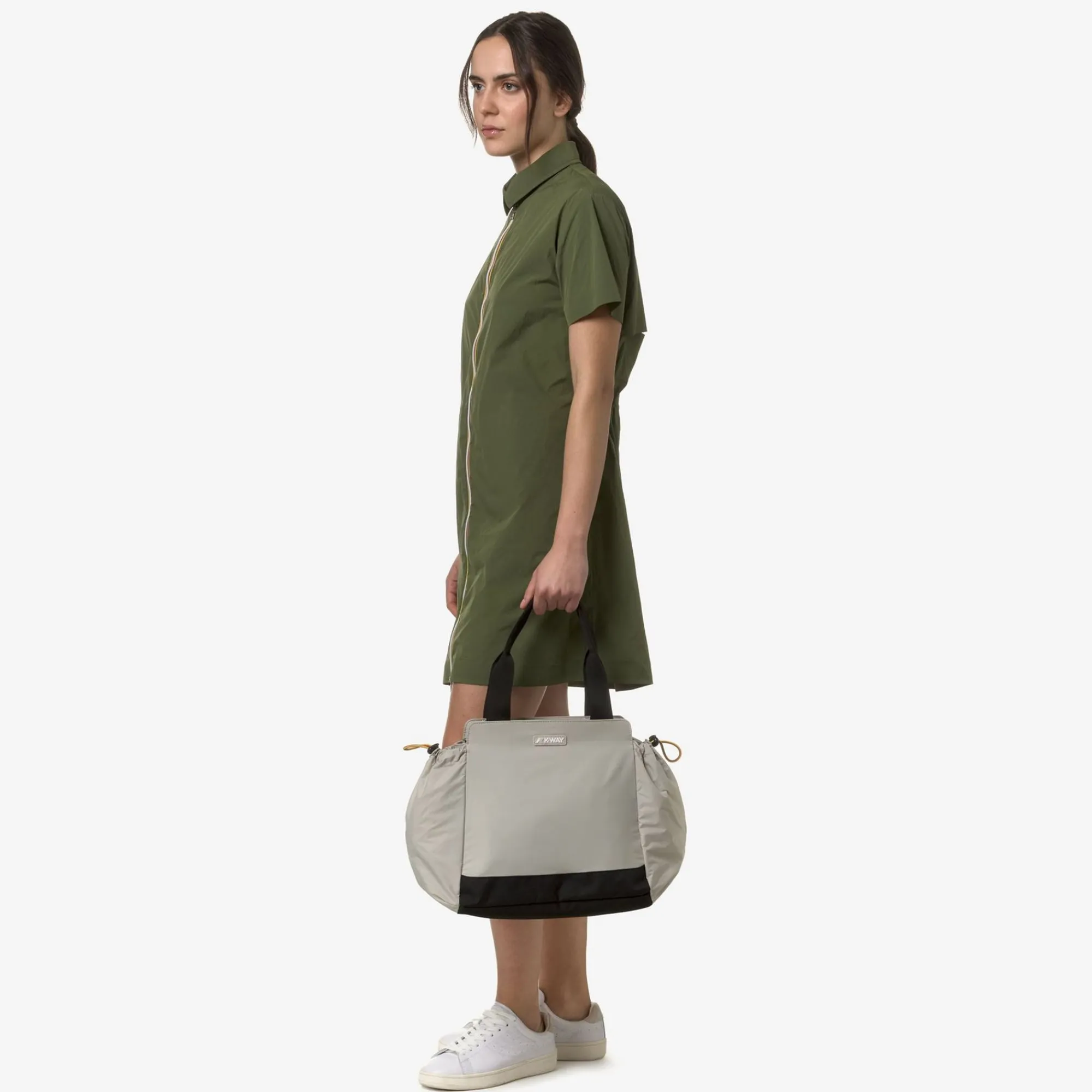 K-WAY Aisy - Bags - Tote Bag - Woman - Beige Lt Clearance