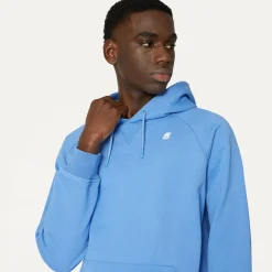K-WAY Alban - Fleece - Jumper - Man - Blue Ultramarine Shop