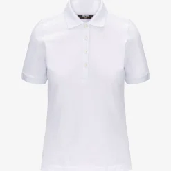 K-WAY Ali - Polo Shirts - Polo - Woman - White Flash Sale
