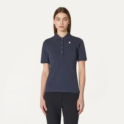 K-WAY Ali - Polo Shirts - Polo - Woman - Blue Depth Outlet