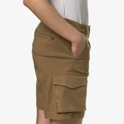 K-WAY Alysane - Shorts - Cargo - Woman - Brown Corda Shop