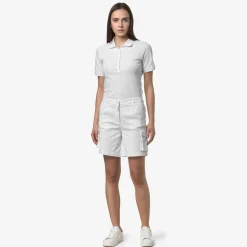 K-WAY Alysane - Shorts - Cargo - Woman - White Store
