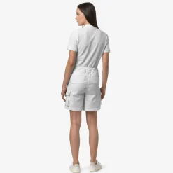 K-WAY Alysane - Shorts - Cargo - Woman - White Store