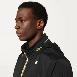 K-WAY Amaurystretch Nylon Jersey - Jackets - Short - Man - Black Pure Flash Sale