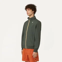 K-WAY Amaurystretch Nylon Jersey - Jackets - Short - Man - Green Blackish Outlet