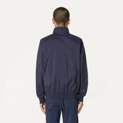 K-WAY Amaurystretch Nylon Jersey - Jackets - Short - Man - Blue Depth Shop