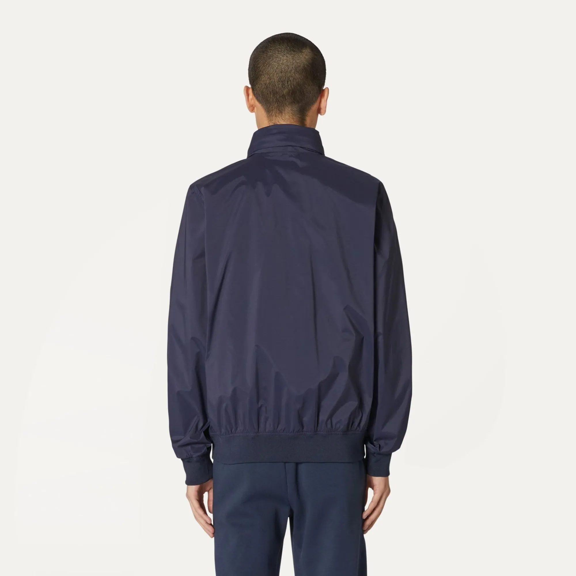 K-WAY Amaurystretch Nylon Jersey - Jackets - Short - Man - Blue Depth Shop