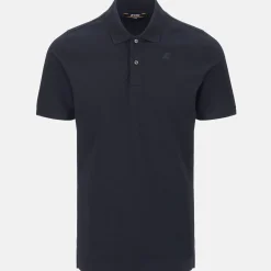K-WAY Amedee Pique - Polo Shirts - Polo - Man - Blue Depth Online