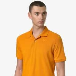 K-WAY Amedee Pique - Polo Shirts - Polo - Man - Orange Md Shop