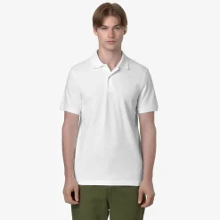 K-WAY Amedee Pique - Polo Shirts - Polo - Man - White New