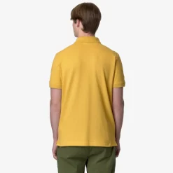 K-WAY Amedee Pique - Polo Shirts - Polo - Man - Yellow Mimosa Flash Sale