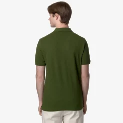 K-WAY Amedee Pique - Polo Shirts - Polo - Man - Green Cypress Online