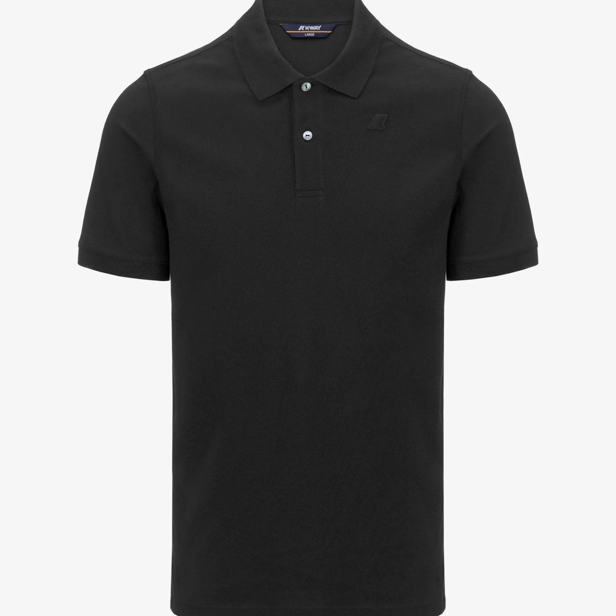 K-WAY Amedee Pique - Polo Shirts - Polo - Man - Black Pure Outlet