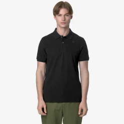 K-WAY Amedee Pique - Polo Shirts - Polo - Man - Black Pure Outlet