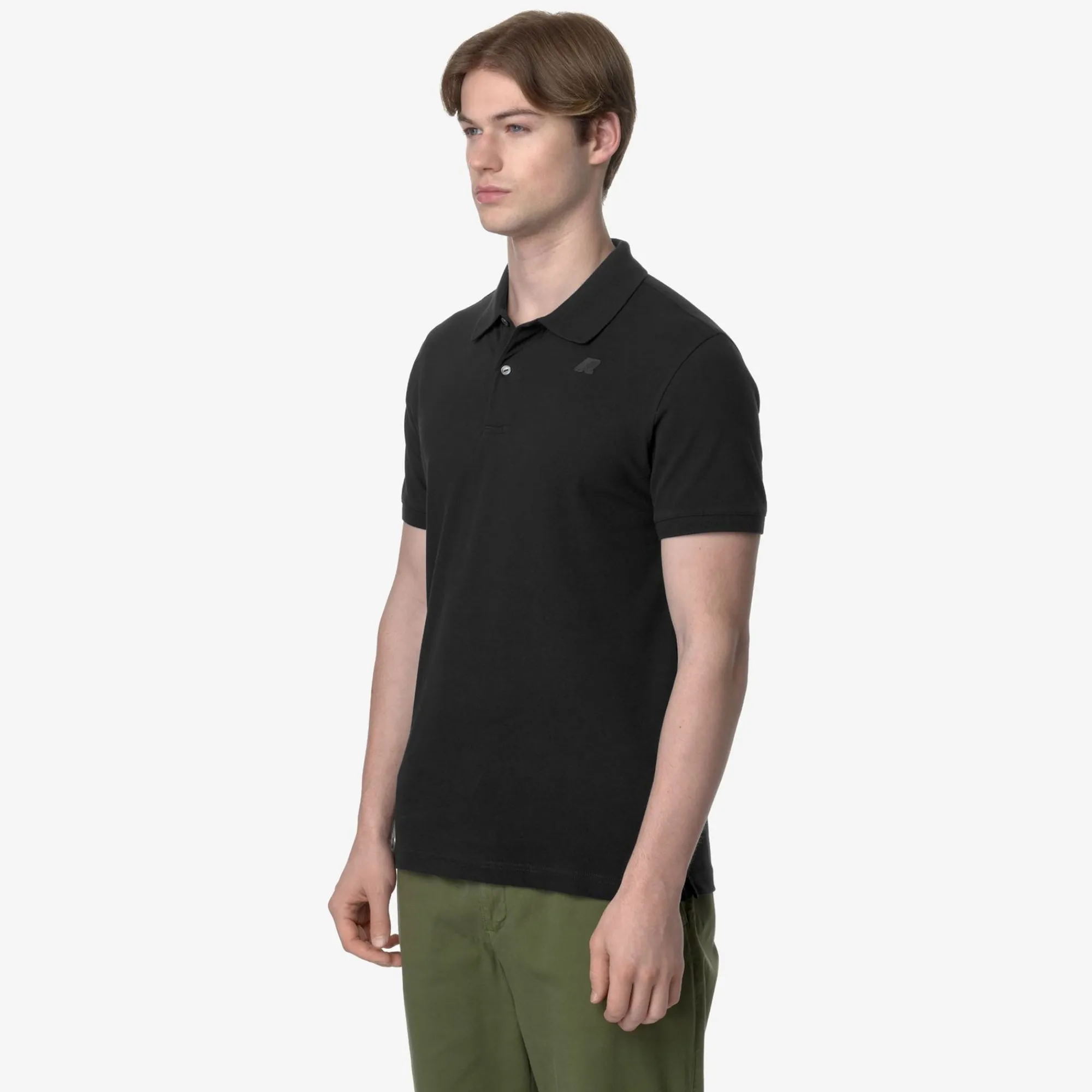 K-WAY Amedee Pique - Polo Shirts - Polo - Man - Black Pure Outlet
