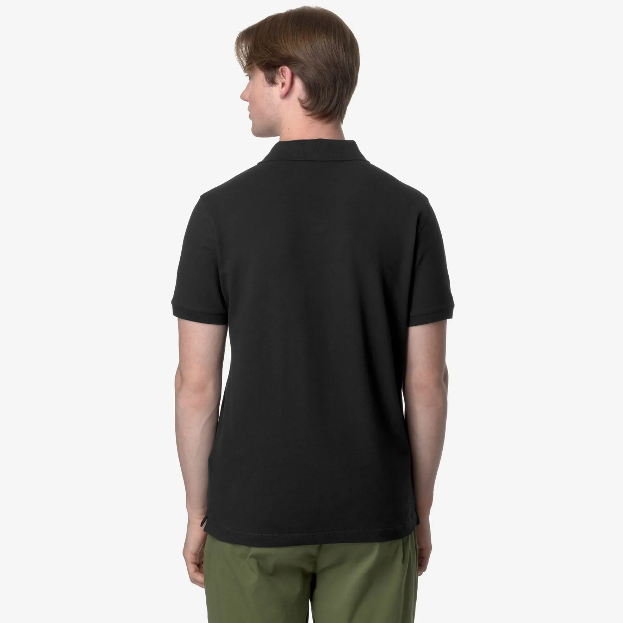K-WAY Amedee Pique - Polo Shirts - Polo - Man - Black Pure Outlet