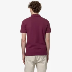 K-WAY Amedee Pique - Polo Shirts - Polo - Man - Red Dk Best