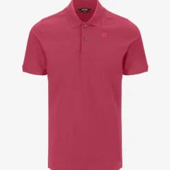 K-WAY Amedee Pique - Polo Shirts - Polo - Man - Dk Pink Best