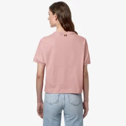 K-WAY Ameline - T-Shirtstop - T-Shirt - Woman - Pink Ash New