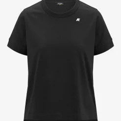 K-WAY Ameline - T-Shirtstop - T-Shirt - Woman - Black Pure Fashion
