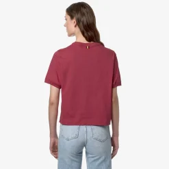 K-WAY Ameline - T-Shirtstop - T-Shirt - Woman - Dk Pink Clearance