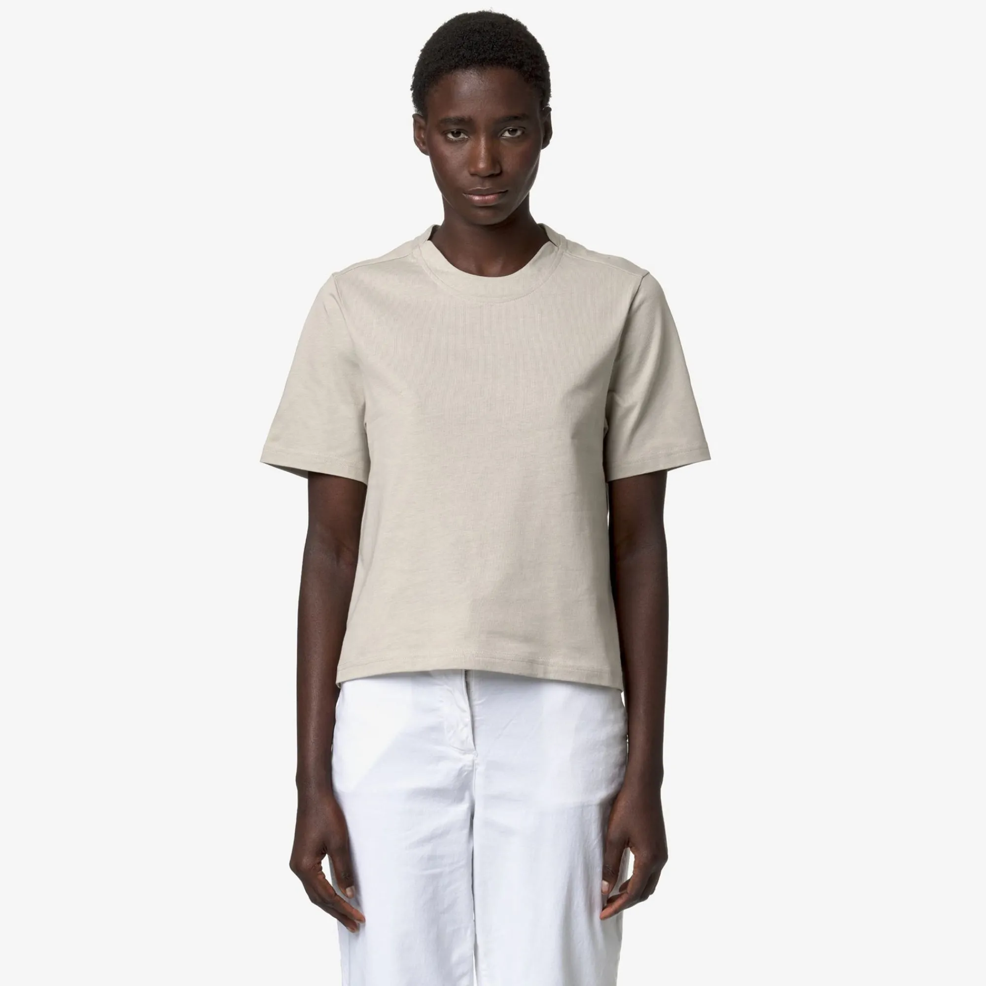 K-WAY Amilly - T-Shirtstop - T-Shirt - Woman - Beige Lt Online