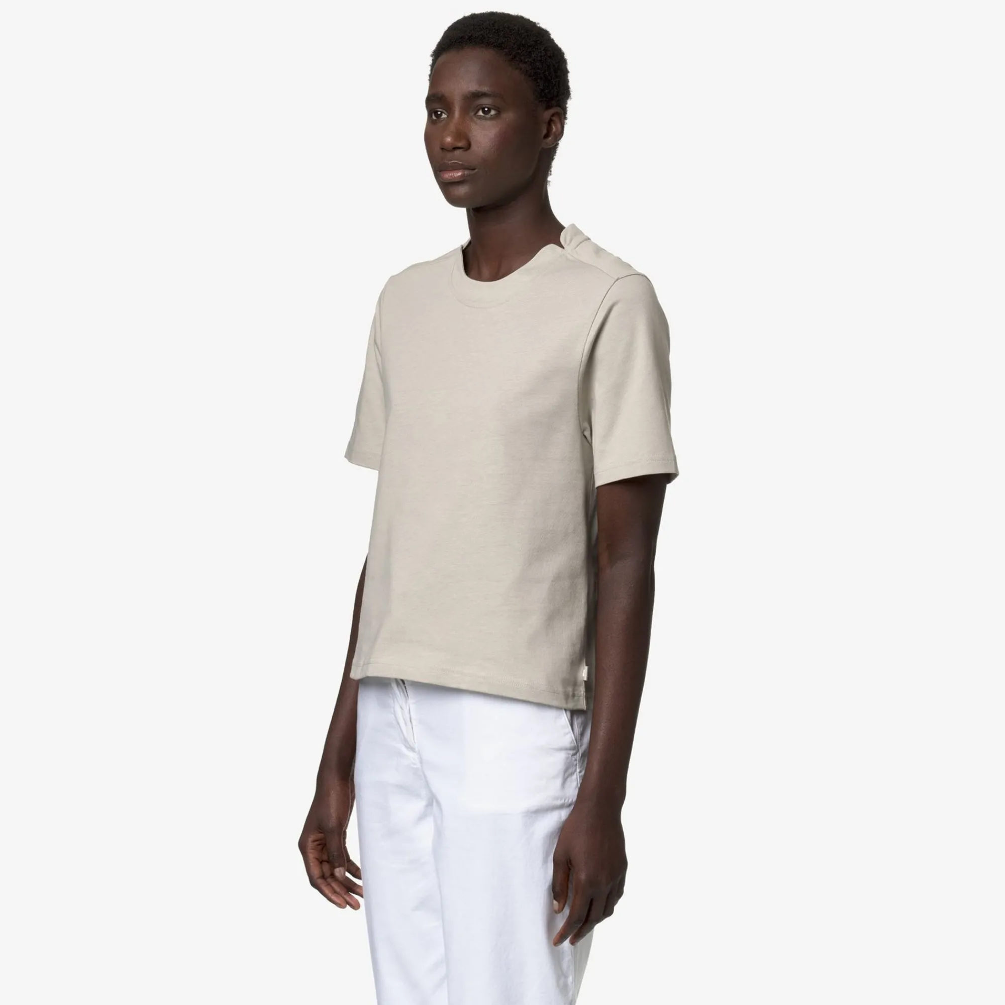 K-WAY Amilly - T-Shirtstop - T-Shirt - Woman - Beige Lt Online