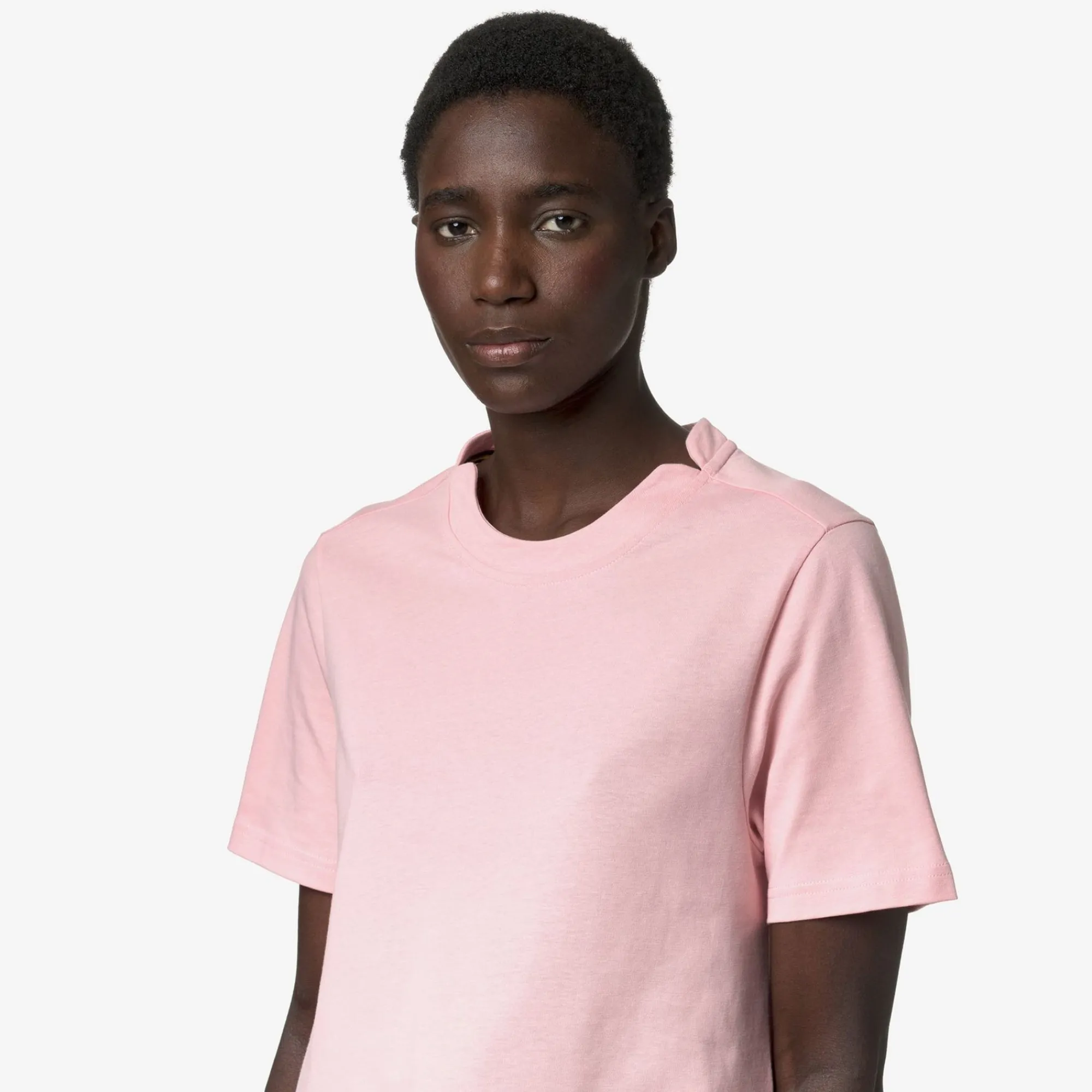 K-WAY Amilly - T-Shirtstop - T-Shirt - Woman - Pink Ash Cheap