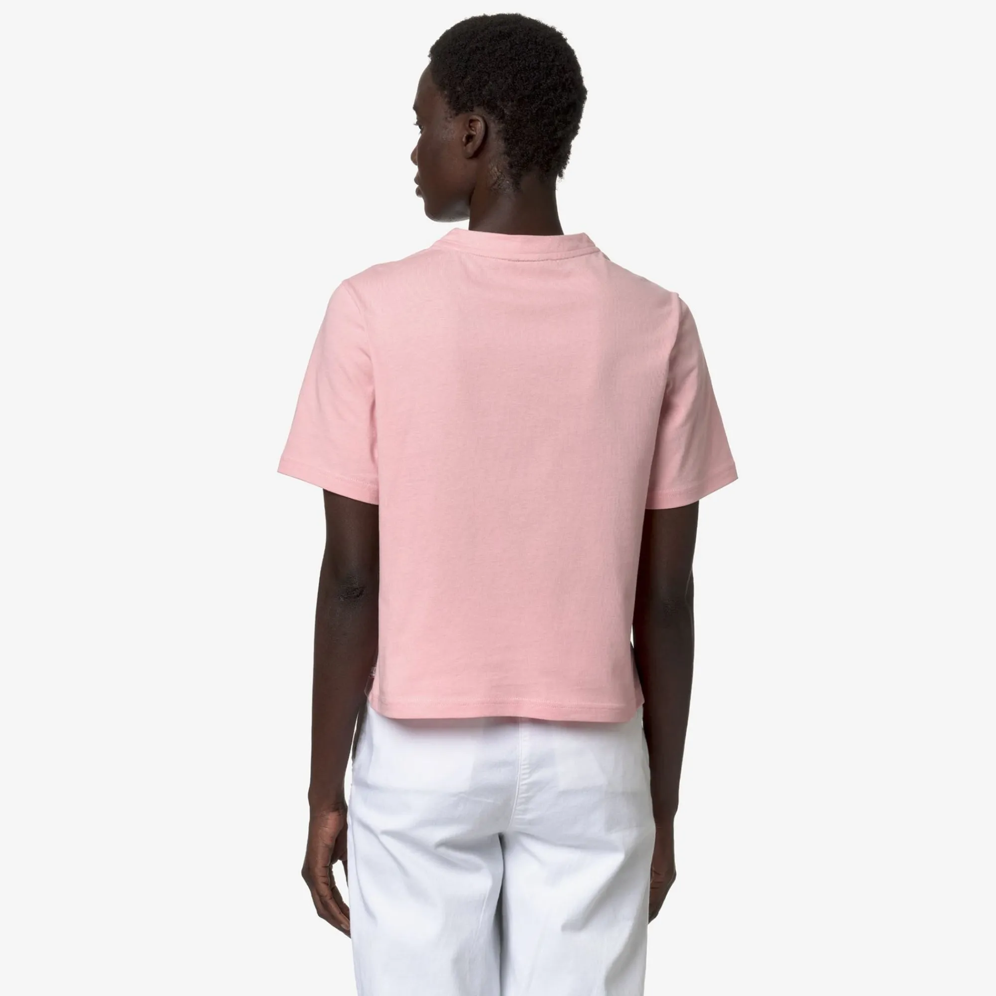 K-WAY Amilly - T-Shirtstop - T-Shirt - Woman - Pink Ash Cheap
