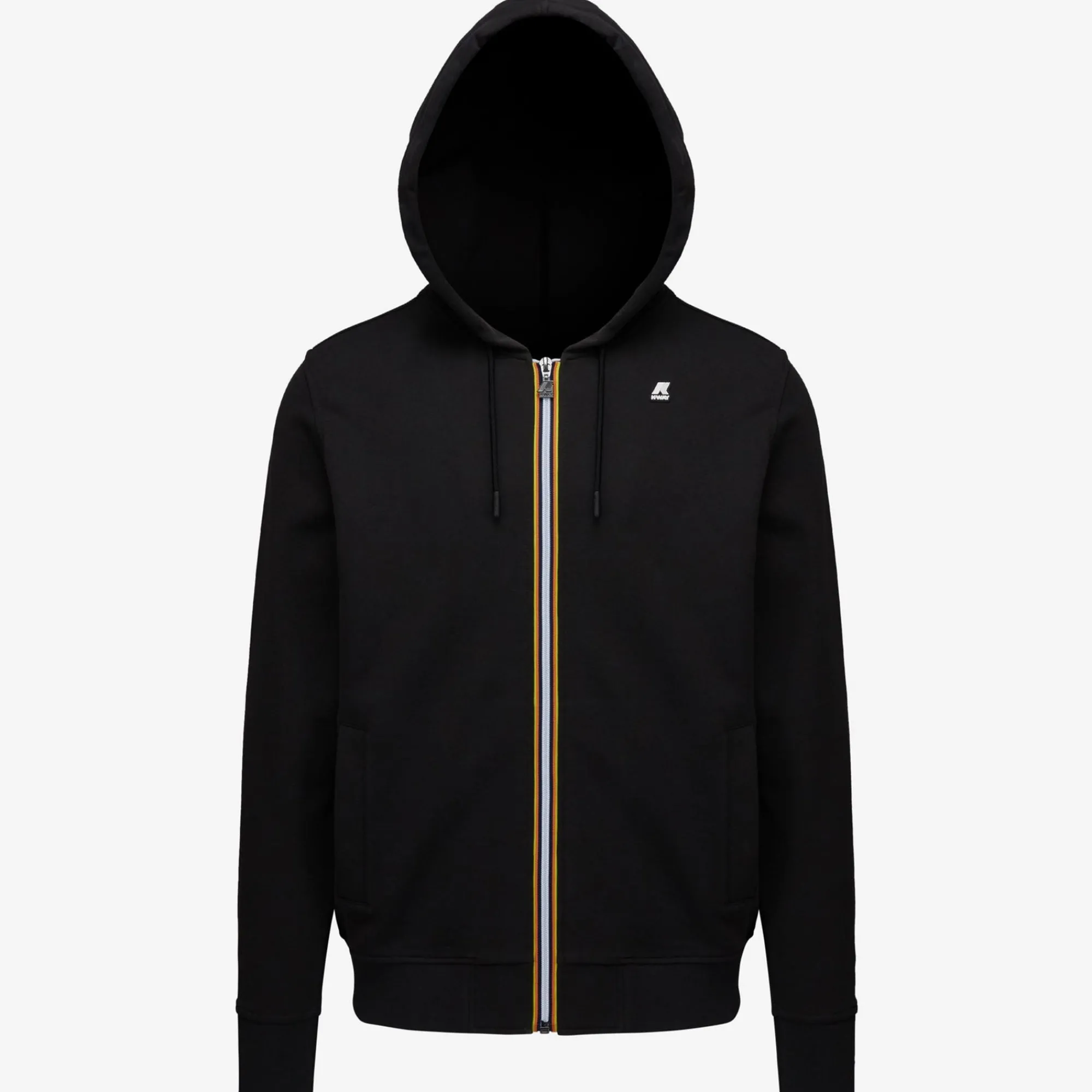 K-WAY Anthony - Fleece - Jacket - Man - Black Pure Clearance