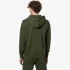 K-WAY Anthony - Fleece - Jacket - Man - Green Cypress Discount