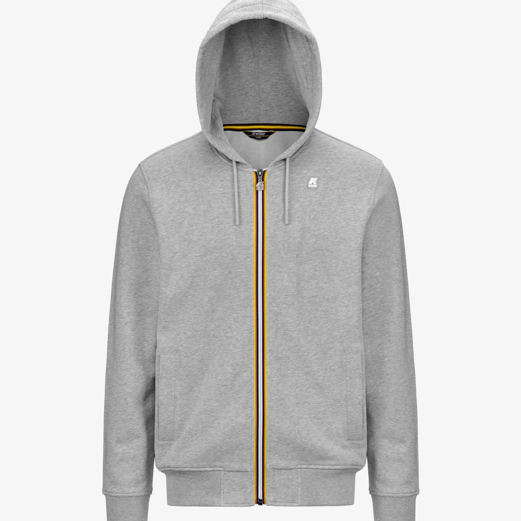 K-WAY Anthony - Fleece - Jacket - Man - Grey Mel New