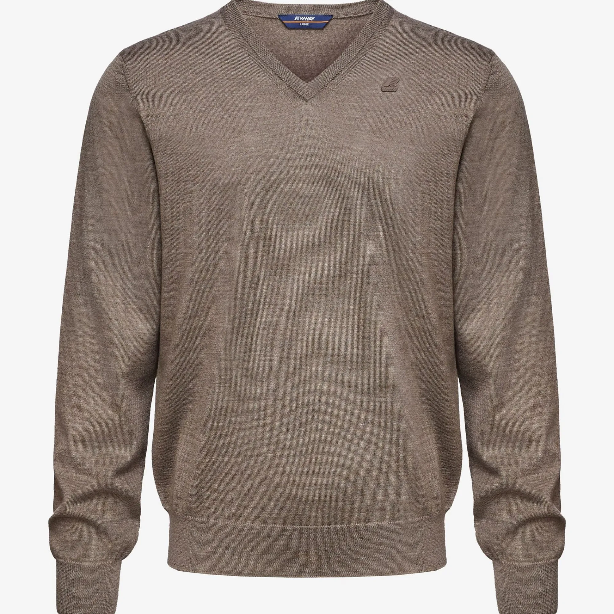 K-WAY Antoine Merino - Knitwear - Pullover - Man - Beige Taupe New