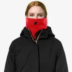 K-WAY Aravis Sherpa Polar - Scarves - Warmneck - Unisex - Red Store