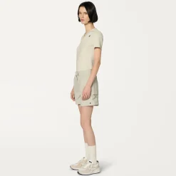 K-WAY Argalps - Shorts - Cargo - Woman - Beige Lt Cheap