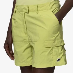 K-WAY Argalps - Shorts - Cargo - Woman - Green Celery Best Sale