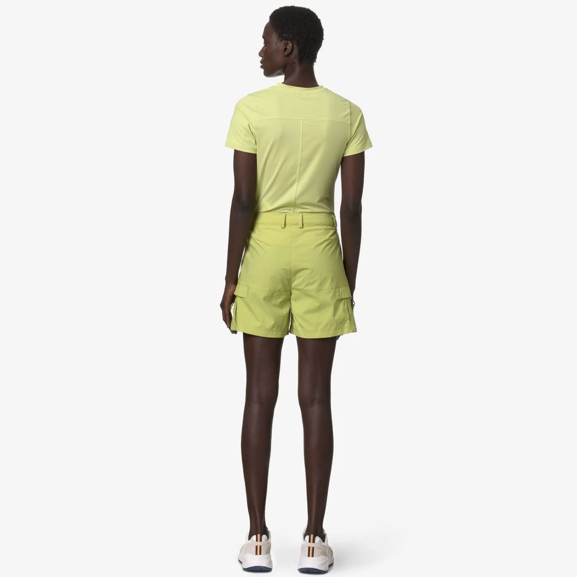 K-WAY Argalps - Shorts - Cargo - Woman - Green Celery Best Sale