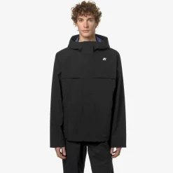 K-WAY Arnaud Eco Sd Contrast - Jackets - Short - Man - Black P-Blue F Outlet