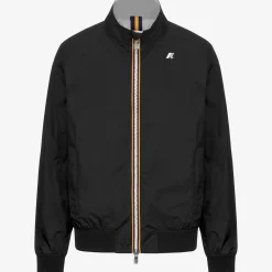 K-WAY Arsene Plus.2 Reversible - Jackets - Short - Man - Black-Grey A Fashion