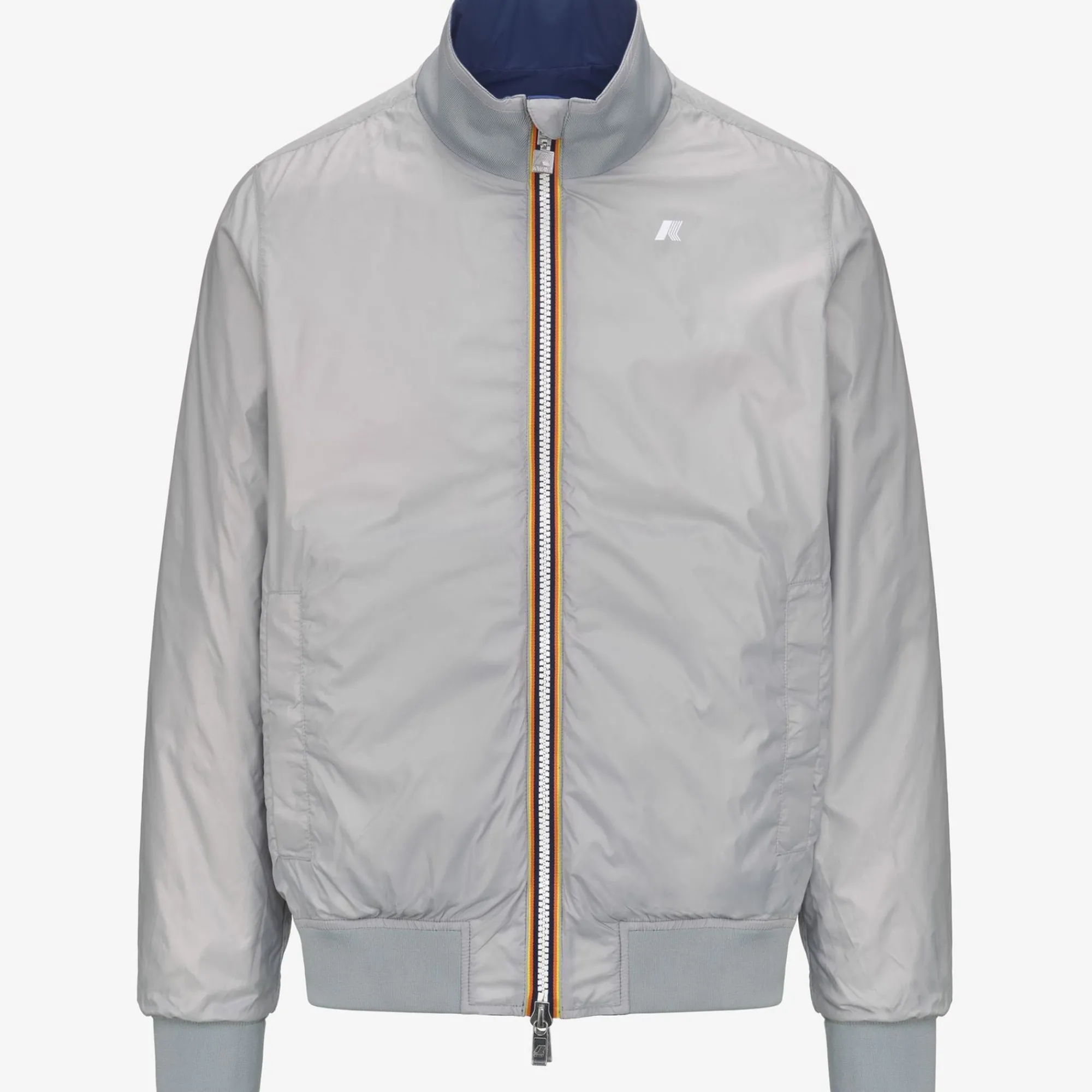K-WAY Arsene Plus.2 Reversible - Jackets - Short - Man - Blue F-Grey A Cheap