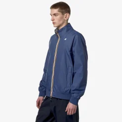K-WAY Arsene Plus.2 Reversible - Jackets - Short - Man - Blue F-Grey A Cheap