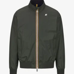 K-WAY Arsene Plus.2 Reversible - Jackets - Short - Man - Green B -Blue D Fashion